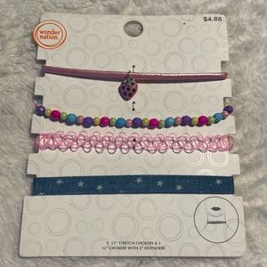 NWT 4 Choker Set